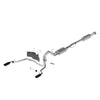 fits Ford 21-24 Racing M-5200-FSBR F-150 Sport Rear Exit Exhaust - Black Tips