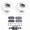 Power Stop 91-00 Mitsubishi Montero Rear Z23 Coated Brake Kit