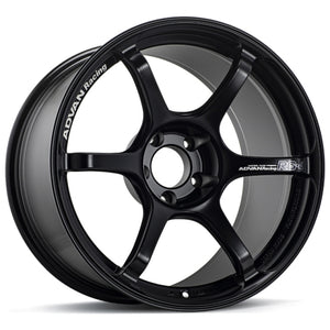 Advan YA47H31ESB RG-4 17X8.5 +31 5x114.3 Semi Gloss Black Wheel