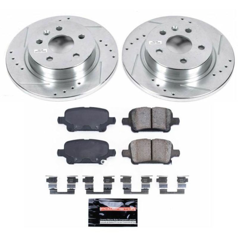 PowerStop K7896 2016 fits Chevrolet Cruze Rear Z23 Evolution Sport Brake Kit