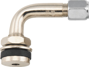 BikeMaster 151414 BikeMaster Valve Stem 90Deg Chrome Ea.