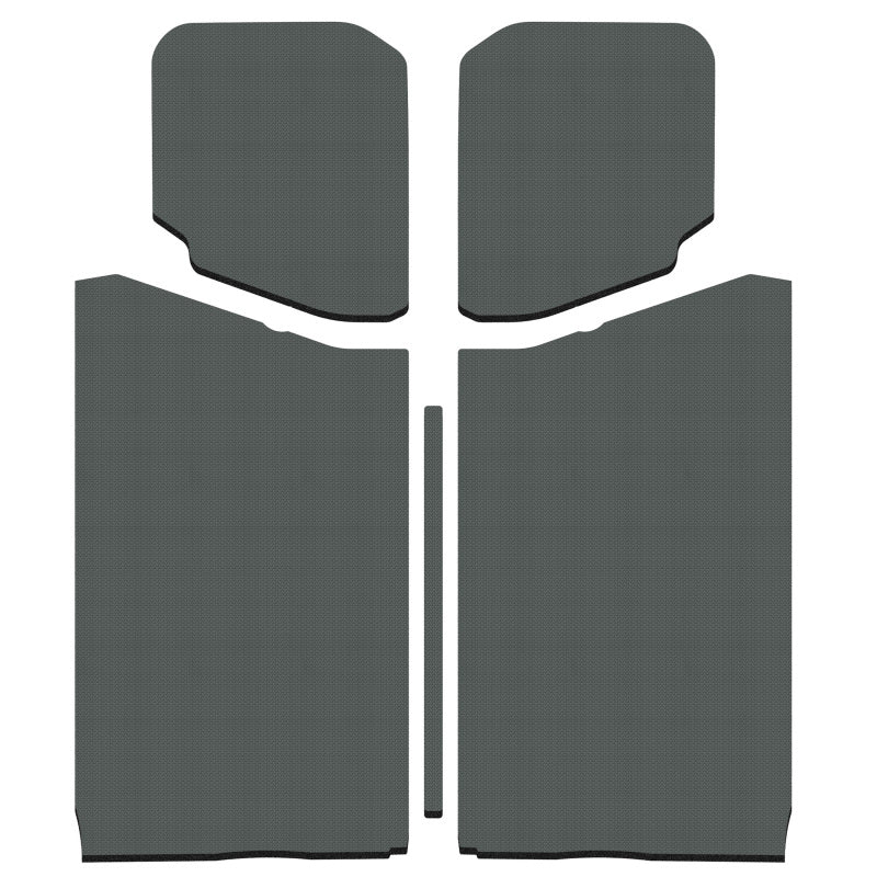DEI 50189 18-23 fits Jeep Wrangler JL 2-Door Boom Mat Headliner - 5 Piece - Gray