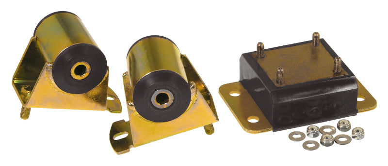 Prothane 1-1903-BL fits Jeep 97-02 TJ Drivetrain Kit - Black