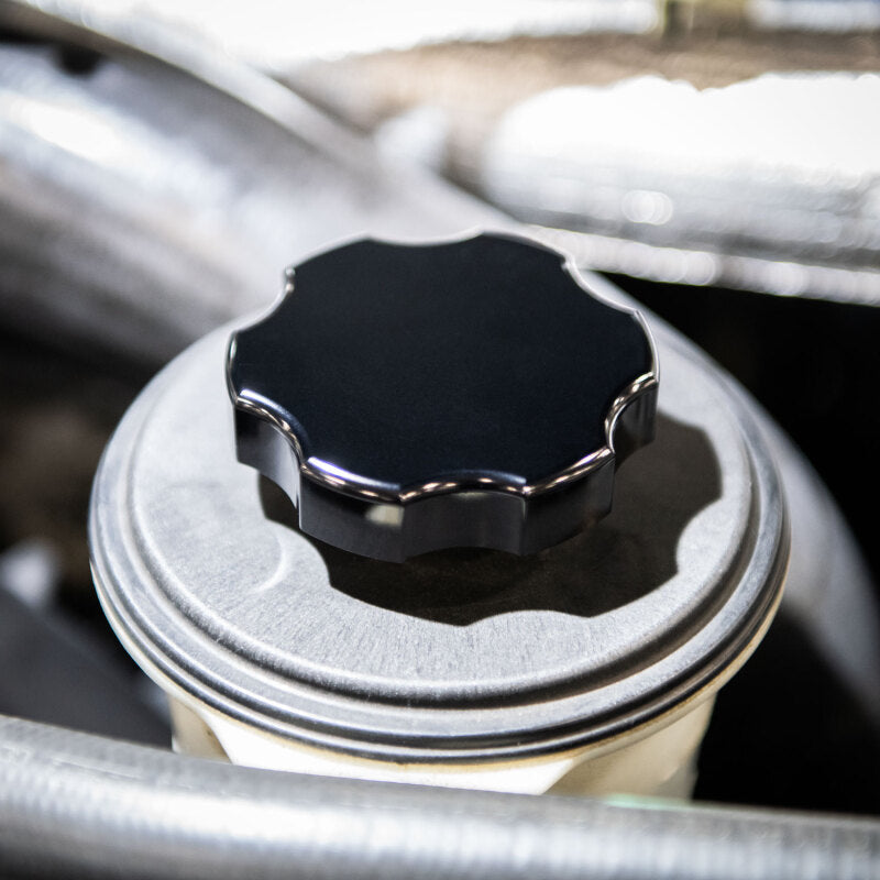 Wehrli 17-26 Ford Super Duty 6.7L Power Stroke Billet Power Steering Resevoir Cap - Clr