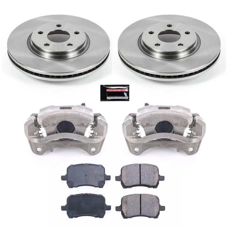 PowerStop fits Pontiac 09-10 G5 Front Autospecialty Brake Kit w/Calipers