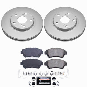 Power Stop 92-96 Lexus ES300 Front Z23 Coated Brake Kit