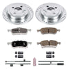 PowerStop K6280-26 07-08 fits Mini Cooper Rear Z26 Street Warrior Brake Kit