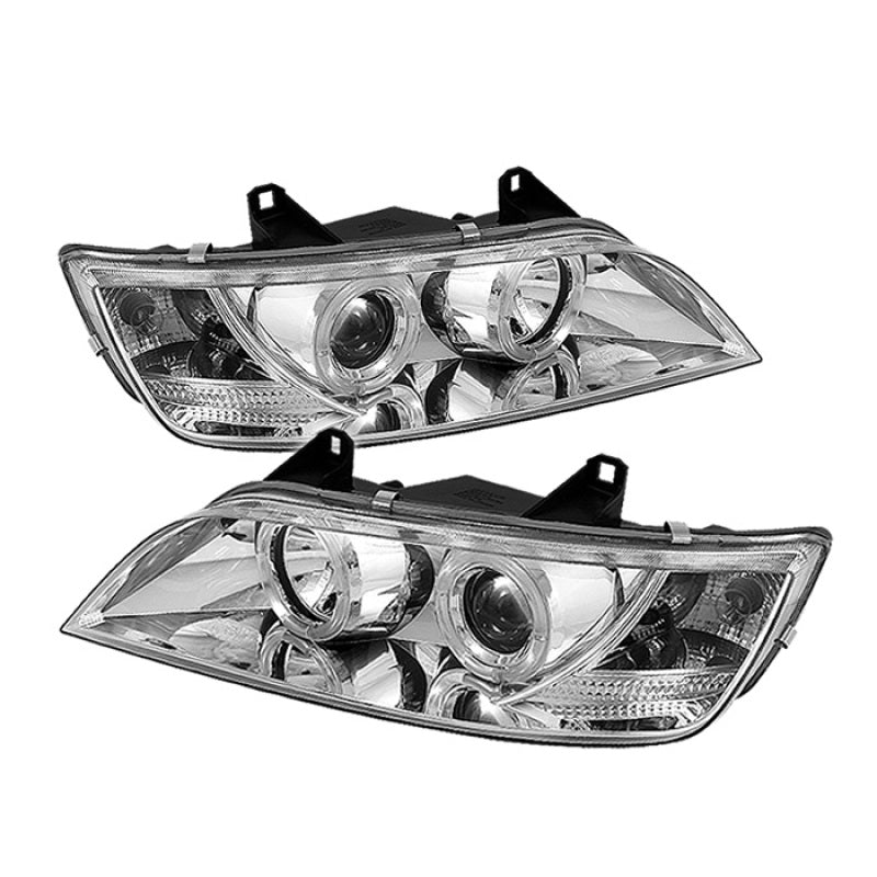 Spyder 5009098 fits BMW 96-02 Z3 Projector Headlights LED Halo Chrome High H1 L