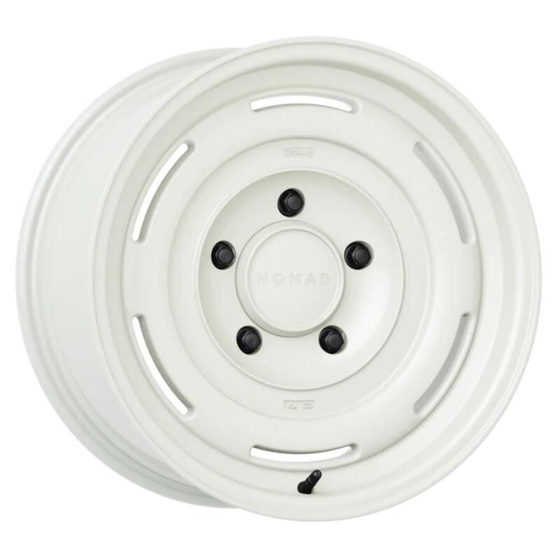 Nomad N504VW Field 16x8in / 6X139.7 BP / 0mm Offset / 106.1mm Bore - Vintage White