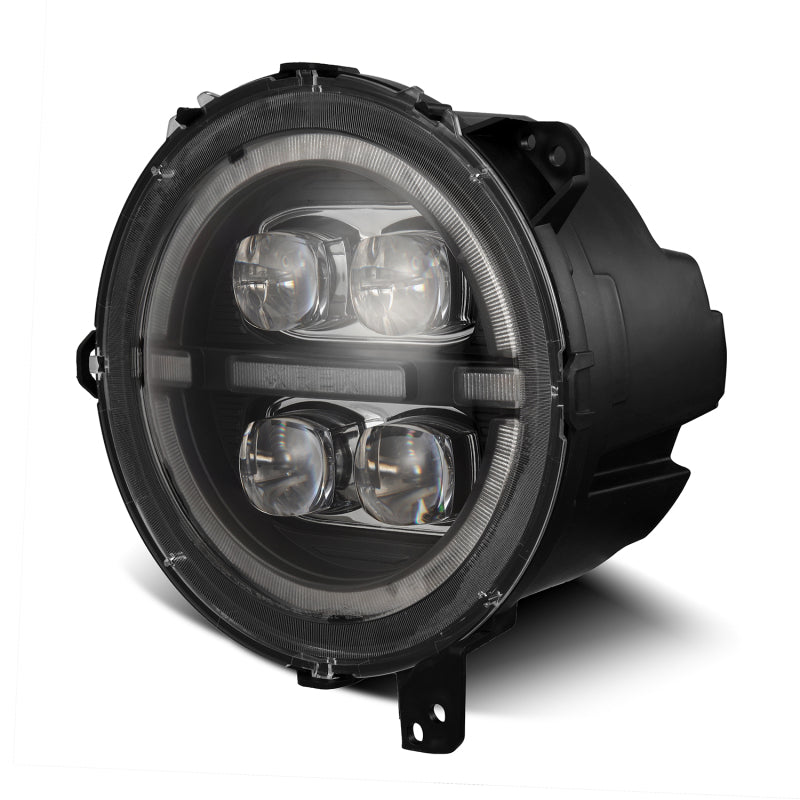 AlphaRex 880868 18-23 fits Jeep Wrangler JL/fits Gladiator JT LED Proj Headli