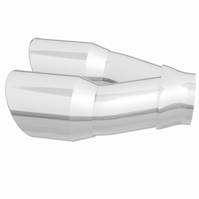 MagnaFlow 35226 Double Wall 3in Dual Round Polished Tip 2.25in Inlet