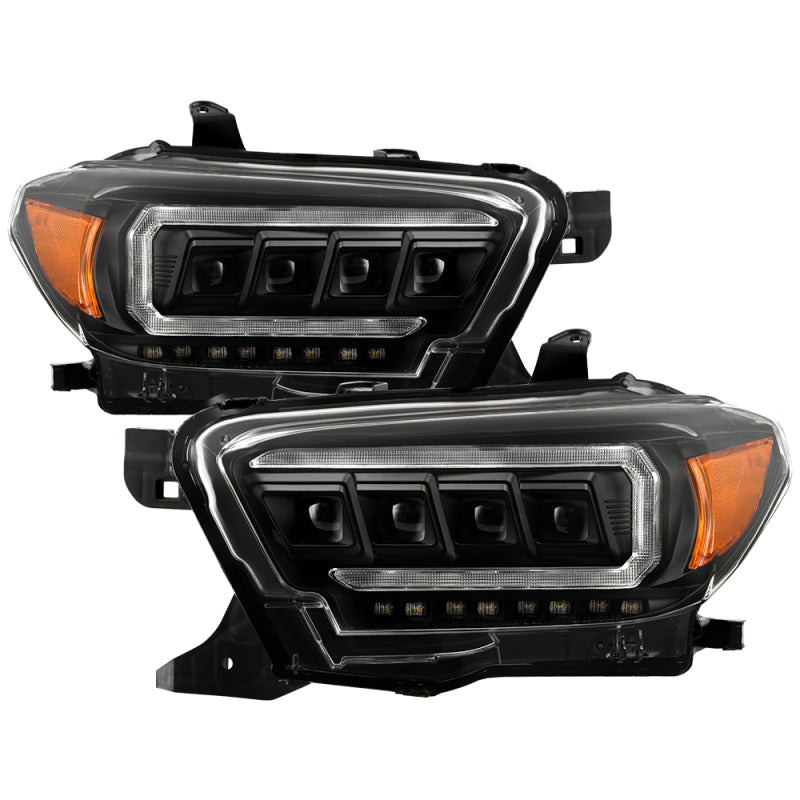 Spyder 5088376 fits Toyota 16-20 Tacoma Halogen Model Only High-Power LED Headl