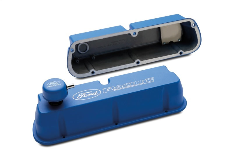 fits Ford Racing M-6582-LE302BL Blue Satin Valve Covers