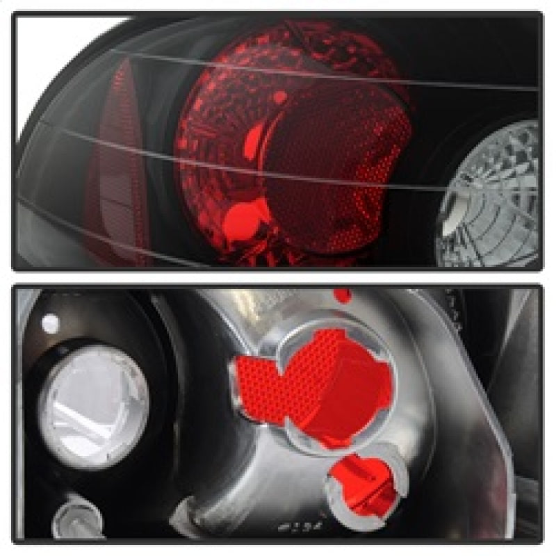 Spyder 5007476 fits Toyota 98-02 Corolla Euro Style Tail Lights Black ALT-YD-TC