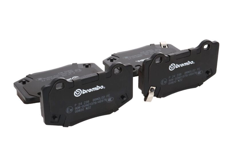 Brembo OE P24239 15-22 fits Ford Mustang PRIME Low-Met Brake Pad - Rear
