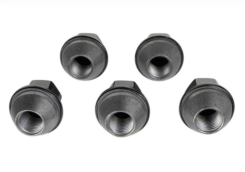 fits Ford 15-17 Racing M-1012-MB Mustang Black Lug Nut Kit (5 Lug Nuts)