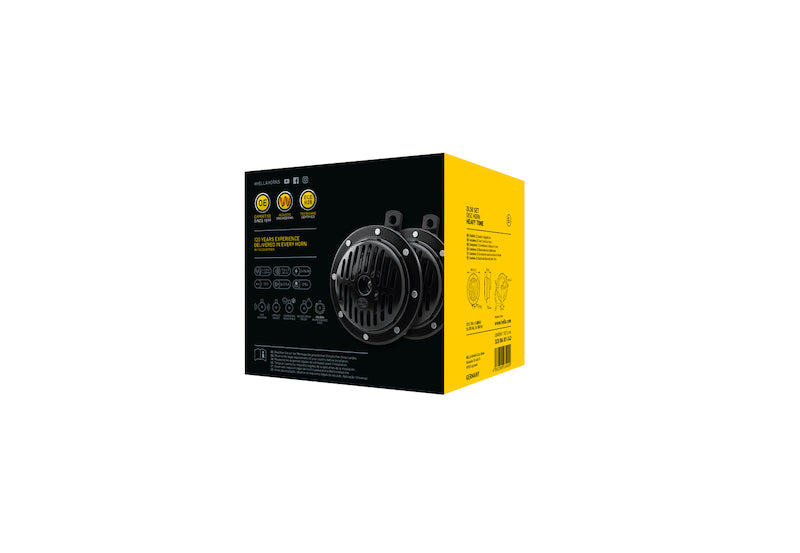 Hella LA004811042 Supertone Horn Kit 12V 310/380HZ HTone Black