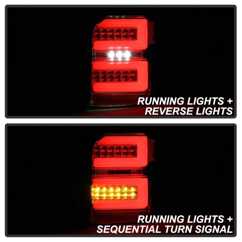 Spyder 5087829 fits Toyota 10-14 4Runner LED Tail Lights - Sequential Turn Sign