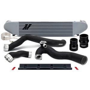 Mishimoto MMINT-MUS4-24KSLBK 2024+ fits Ford Mustang 2.3L EcoBoost Performance Intercooler Kit - Silver/Black