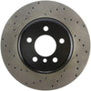 Stoptech 128.34133R 11-13 BMW 550i Rear Right Drilled Sport Brake Rotor