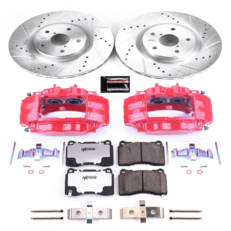 PowerStop fits Subaru Impreza Front Z26 Street Warrior Brake Kit w/Calipers
