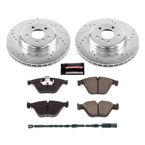 PowerStop K6581 2011 fits BMW 535i xDrive Front Z23 Evolution Sport Brake Kit