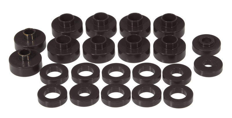 Prothane 1-102-BL fits Jeep 76-79 CJ5/CJ7 Body Mount 22 Bushing Kit - Black