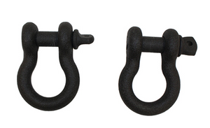 Fishbone Offroad FB21039 D Ring 3/4In Gloss - Black 2 Piece Set