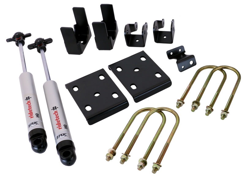 Ridetech 11370115 90-93 fits Chevy C1500 and 454SS StreetGrip System w/ HD Drop Spindles