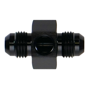DeatschWerks 6-02-0770-B 6AN Male Flare Gauge Adapter with 1/8in NPT Gauge Port