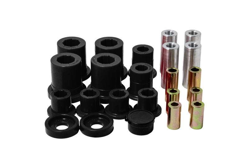 Energy Suspension 5.3147G 10-18 fits Dodge Ram 1500 Front Control Arm Bushing Set - Blk