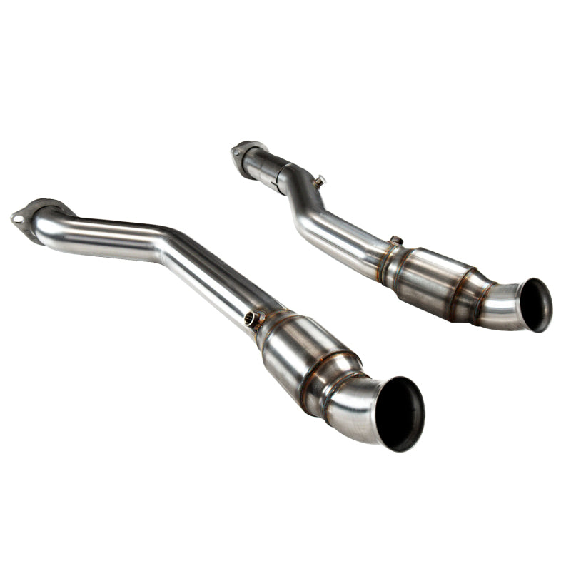 Kooks 34103301 2012+ fits Jeep Grand Cherokee SRT8 6.4L 3in Stainless GREEN Catted Connection Pipes