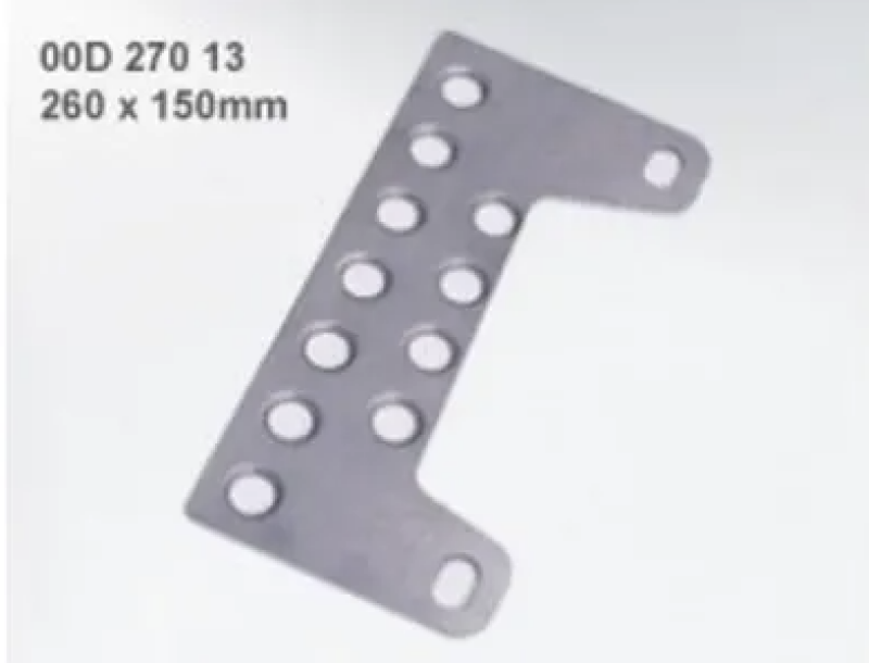 Cusco 00D 270 13 Roll Cage Universal Center B-Pillar Fixing Plate Kit (260mm x