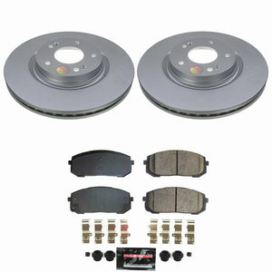 Power Stop 21-25 Hyundai Elantra Front Z23 Coated Brake Kit