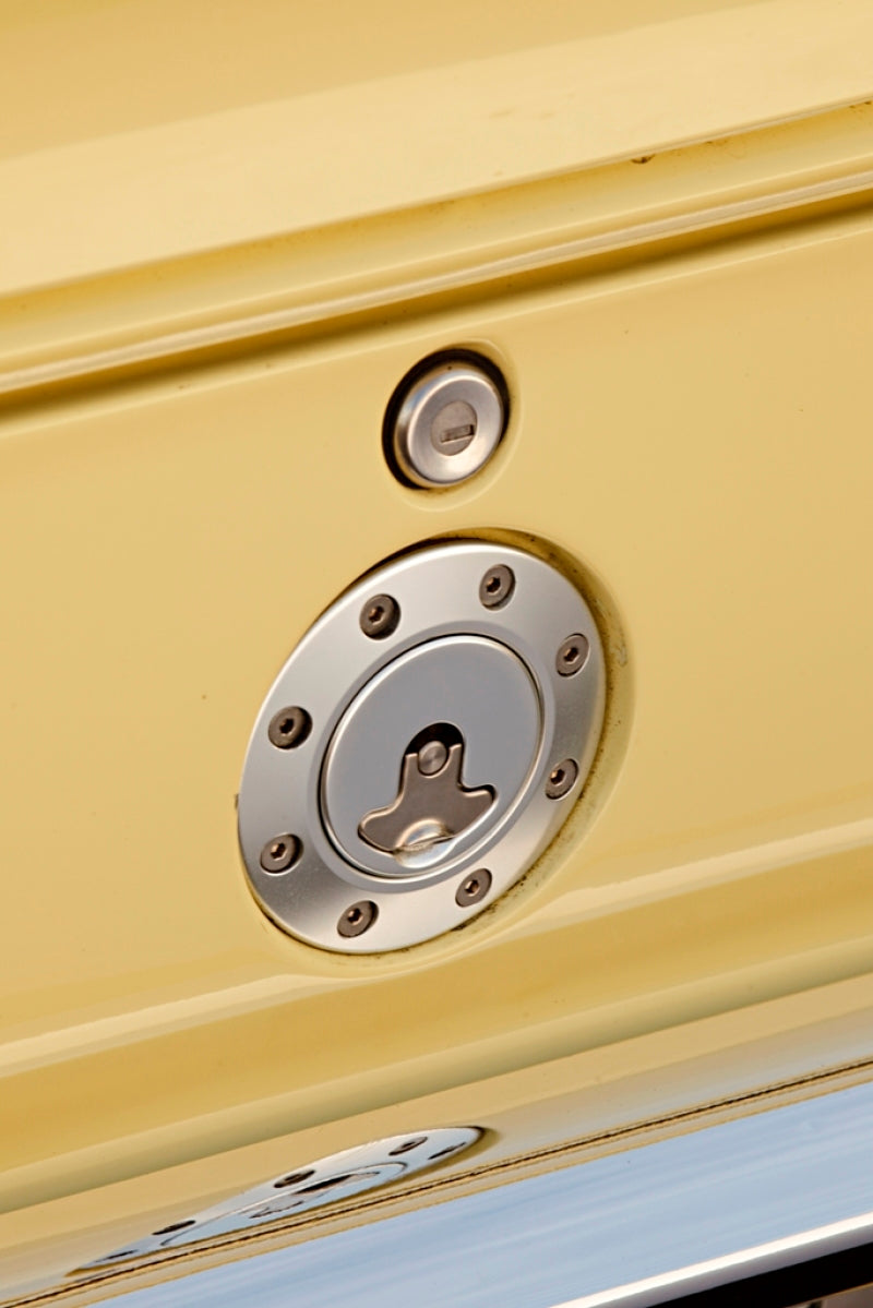 Ridetech 81000032 Camaro Locking Gas Cap (Clear Anodized)