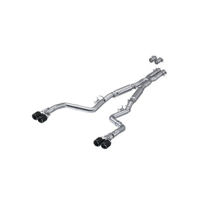 MBRP S71133CF fits Dodge Challenger 5.7L/6.2L/6.4L Carbon Fiber Quad Exhaust