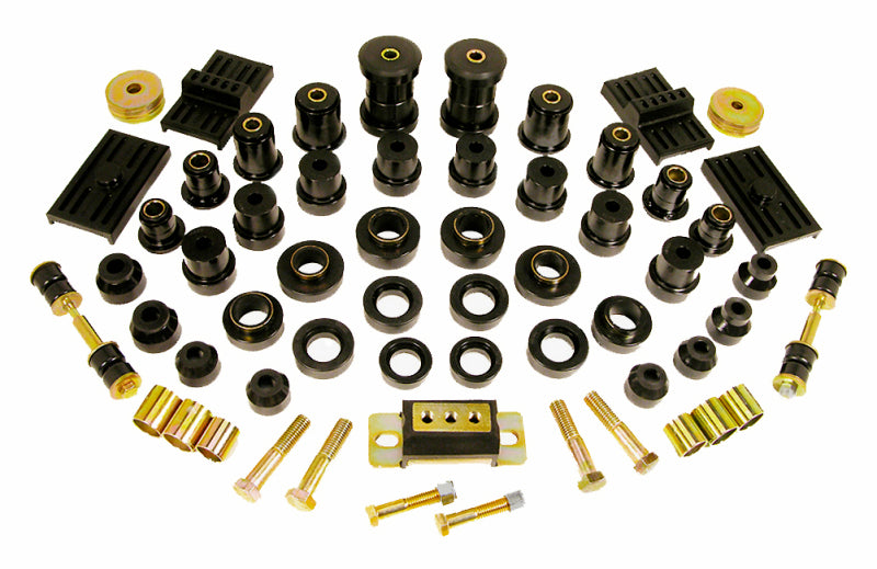 Prothane 7-2028-BL fits Chevy 70-72 Camaro / Firebird Total Kit - Black