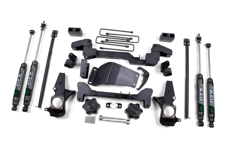 Zone Offroad ZONC4N 01-10 fits GM K2500 HD 6in Suspension System