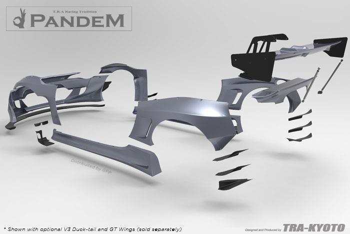 GReddy 17010282 86/FRS/BRZ V3.5 Pandem Front Splitter