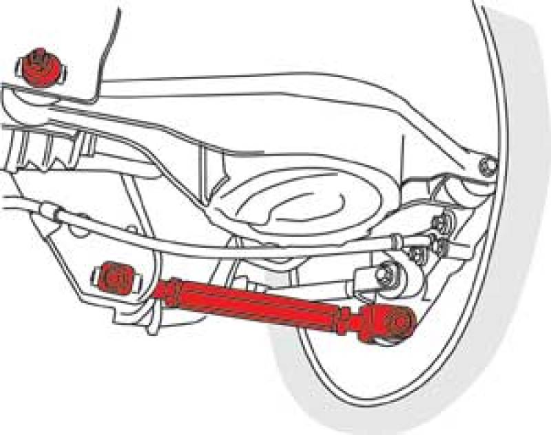 SPC Performance 72262 09+ Nissan 370Z / fits Infiniti 08-13 G37 Rear Adjstbl Camber Arms w/Toe Cams&Lock Plates