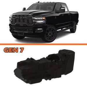 fits Titan Fuel Tanks 7030125 25-26 RAM 2500/3500 Cummins 4WD Crew Cab Short Bed 52 Gallon XXL Mid-Ship Fuel Tank