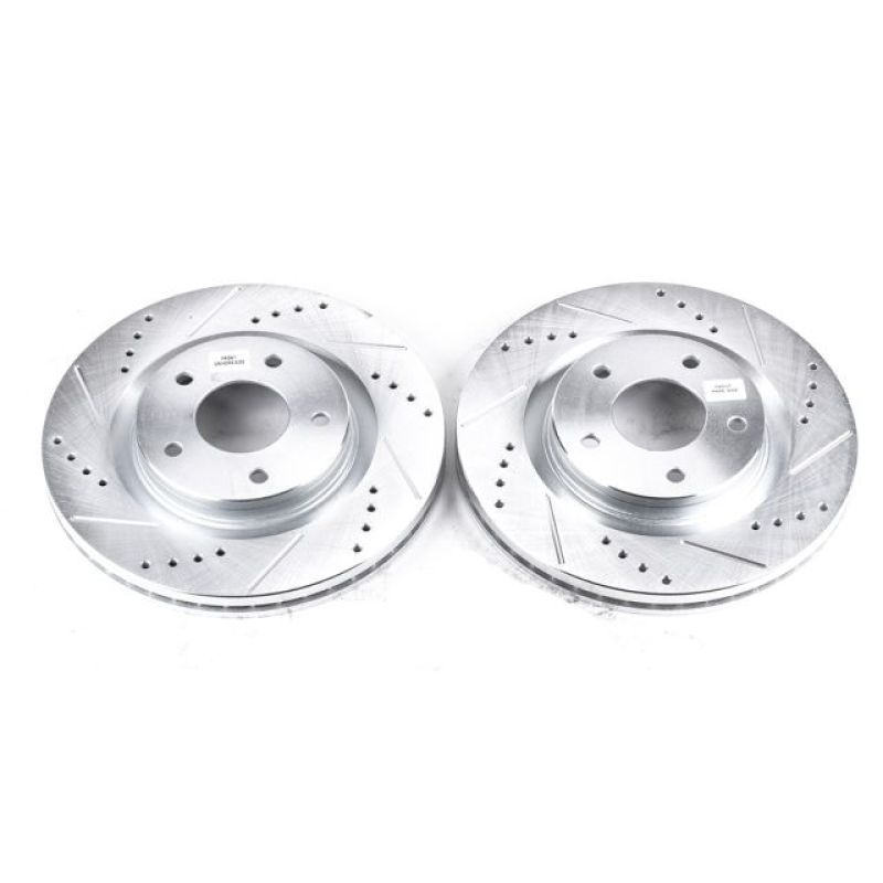 PowerStop fits Nissan 11-17 Juke Front Evolution Drilled & Slotted Rotors - Pair