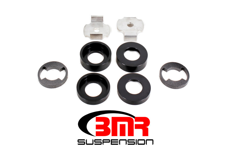 BMR CB010 S550 Mustang Cradle Bushing Lockout Kit Level 1 - Black