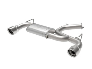 AFE 49-37007-P Axle Back Exhaust - 19-20 fits Hyundai Veloster N L4-2.0L (t) w/