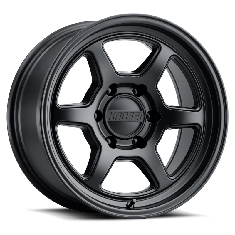 Kansei K14MB-78551-00 K14MB Roku 17x8.5in / 5x150 BP / 0mm Offset / 110.3mm Bore - Matte Black