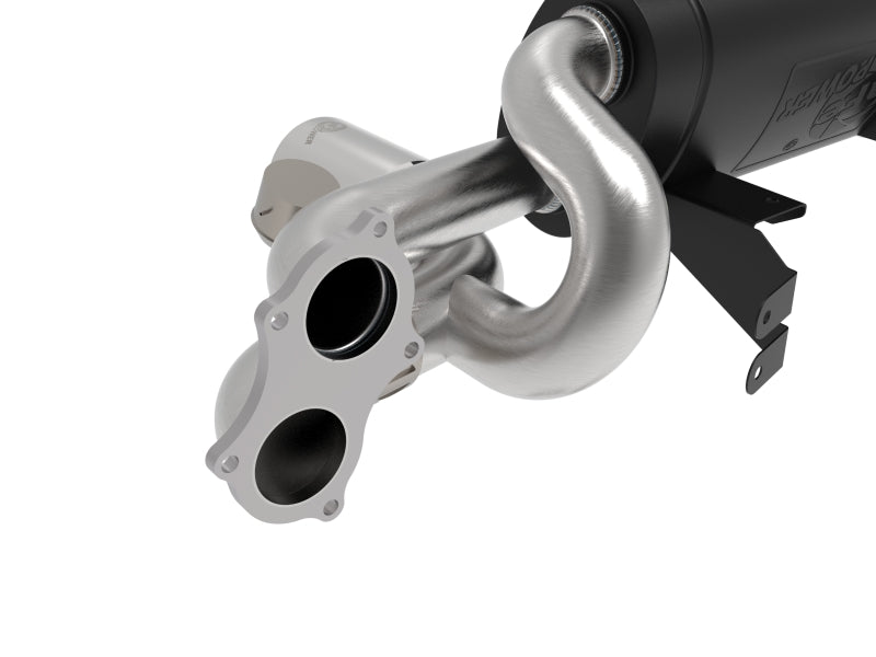 AFE 49-36443-P rce XP 2.25in-2.5in 304SS Exhaust Cat-Back 20-22 fits Porsche Ca