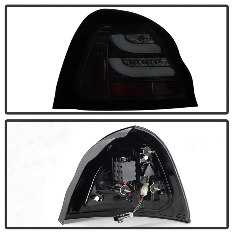 Spyder 5084385 fits Pontiac 04-08 Grand Prix Light Bar LED Tail Light - Black S