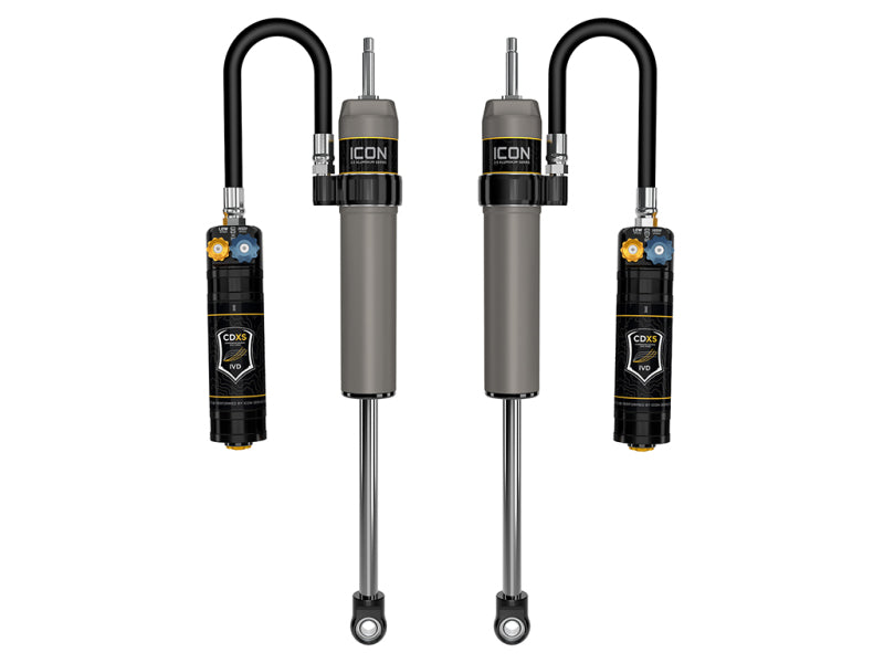 ICON 57808XP 24+ fits Toyota Tacoma Remote Reservoir Shocks w/ CDXS 0-1in. Lift- (Rear)
