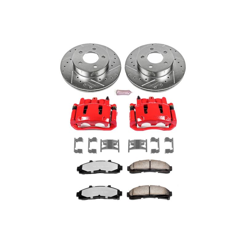 PowerStop KC1860 fits Ford Explorer Front Z36 Truck & Tow Brake Kit w/Calipers