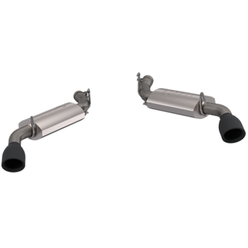 QTP 600110B 2010-2013 fits Chevrolet Camaro SS QTP AR3 Axle Back Black tips